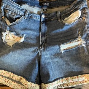 Almost new just blue.